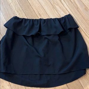 Free people strapless shirt